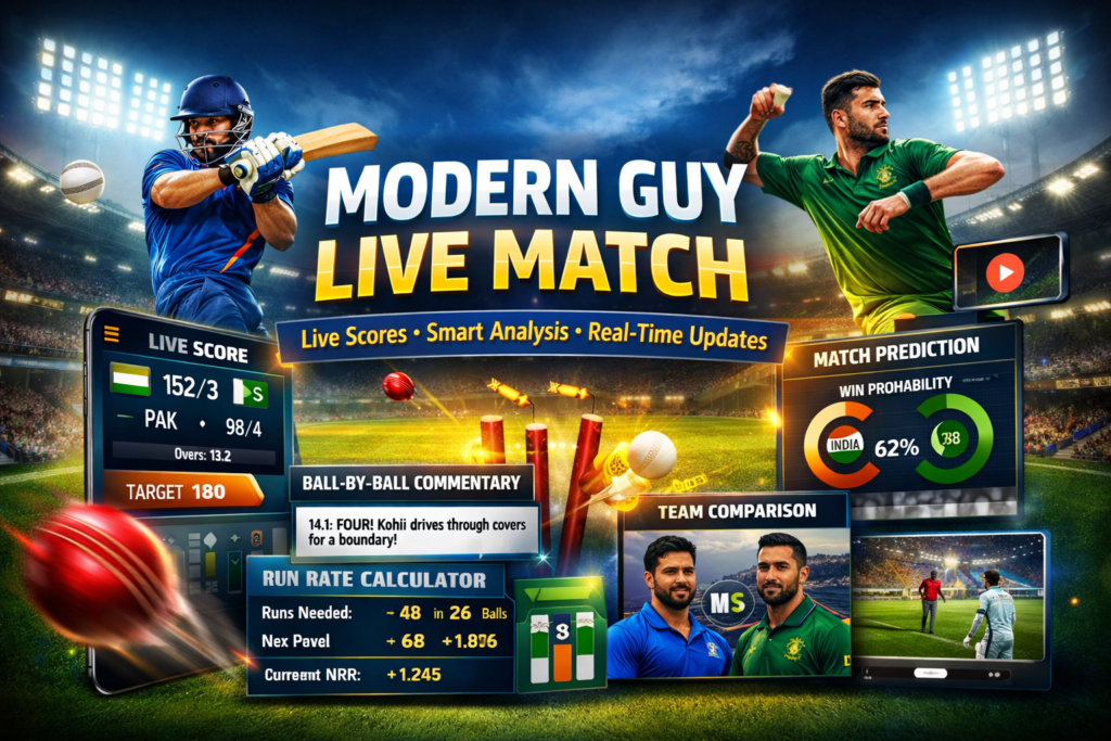 Modern Guy Live Match